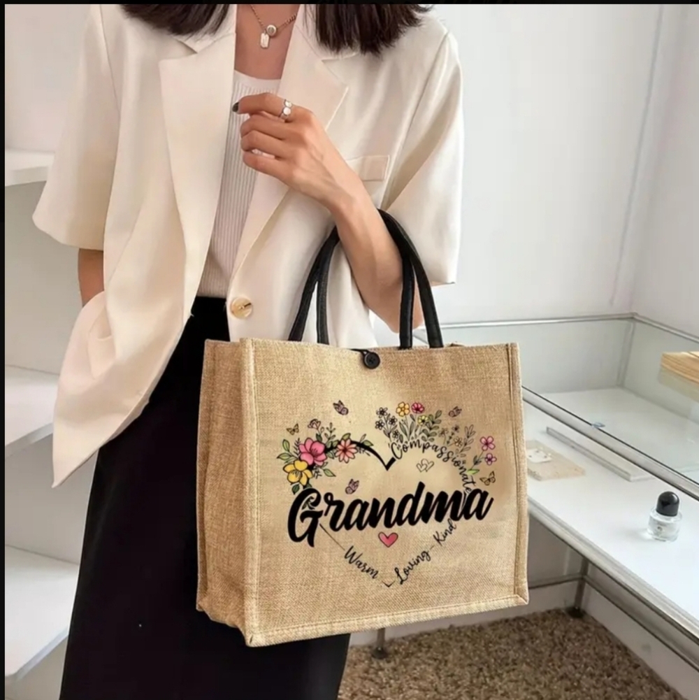 Print Tote Bag Beach Bag